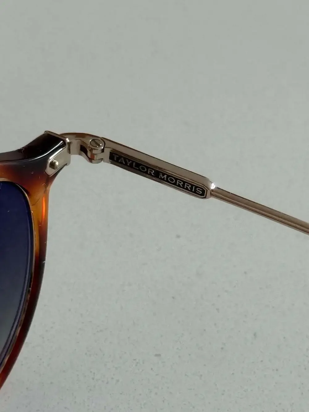 Taylor Morris Castle Tortoiseshell Sunglasses Green Gradient(READ)